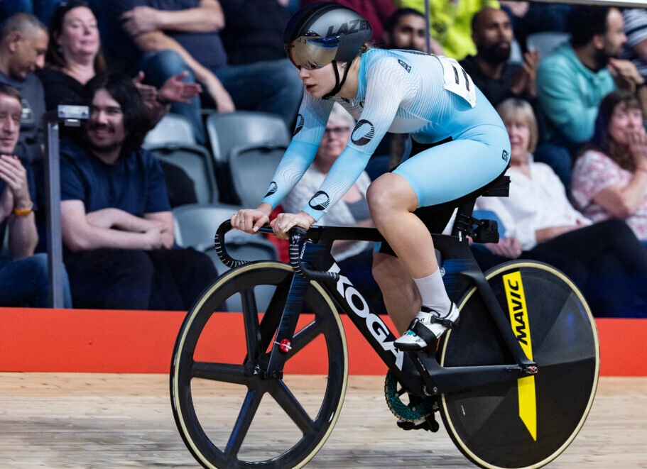 Российская велогонщица Алина Лысенко завоевала серебро на Кубке наций в Турции