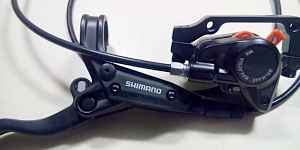 Задний тормоз Shimano BR-M446 BL-M445 гидро