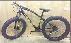 Велосипед FatBike 26'X7 спицы120кг New собранный