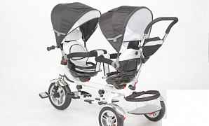 Велосипед для двойни (погодков) Capella Twin Trike