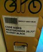 BMX Code Bikes Meatgrinder Glossy блак