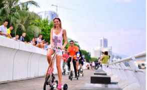 Городской велосипед без сиденья в стил(HalfbikeII)