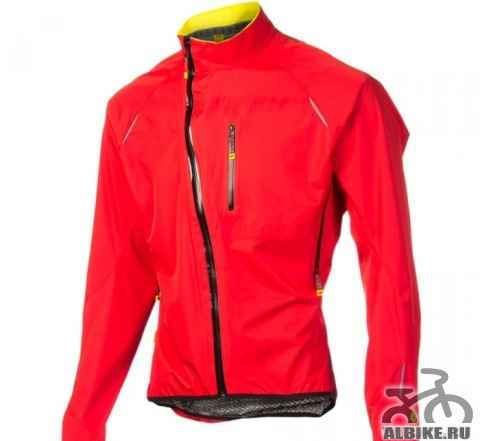 Дождевик Mavic HC H2O Rainjacket красного цвета