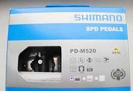 Контантные педали Shimano M520