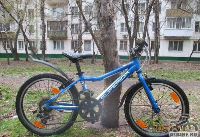 SupeРиоr XC Панда 20" на рост 100-135 см, 4-9 лет