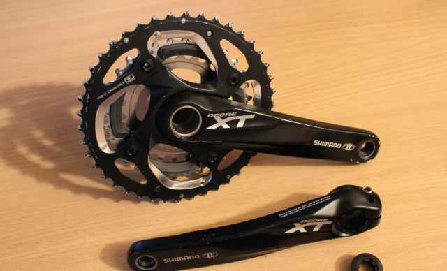 Система Shimano XT M780 с кареткой