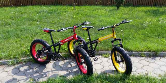 FatBike (фэтбайк), подростковый, складной