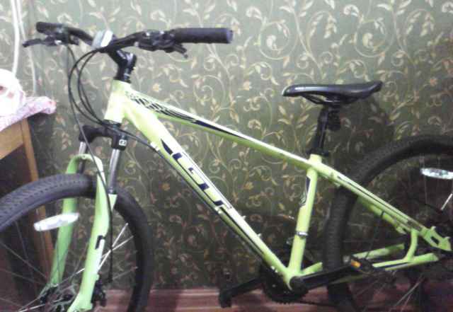 Велосипед MTB aggressor disc gloss green