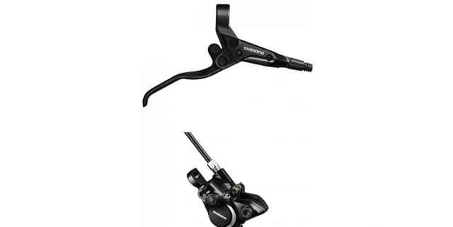 Тормоз Shimano BR-M315 в комплекте с ручками и шл