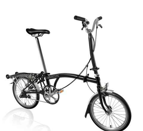 Складной велосипед Brompton H3R блэк,блак