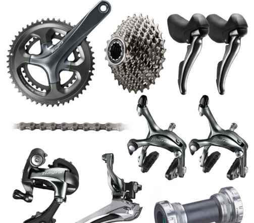 Shimano, Campagnolo,Selle SMP, компоненты