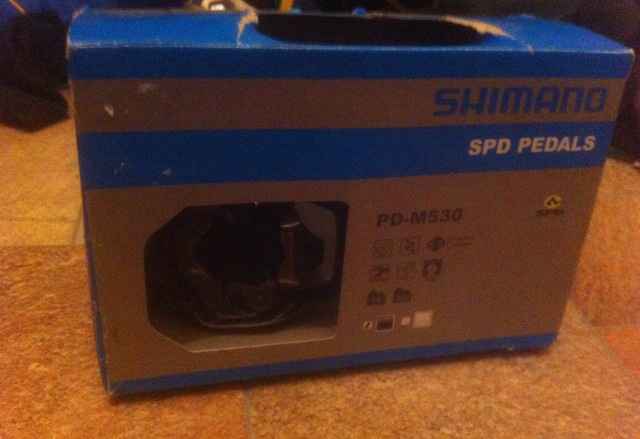 Контактные педали BMX,MTB-shimano PD-M530