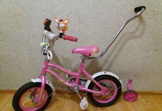 Велосипед детский с боковыми колесиками