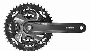 Шатуны (система) Shimano FC-TX801+цепь+каретка