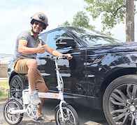 Складной электровелосипед Airwheel Р5