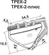 Сумка подрамная пик-99 трек-2