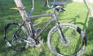 Карбоновый велосипед MTB 27,5" рама 21"