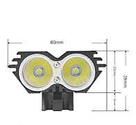 Велосипедный сверх яркий LED фонарь