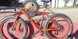 Велосипед Фетбайк(Fatbike) Sinbao XD 4.0 Оранжевый