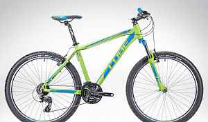 Велосипед Куб AIM 26, рама: 18", lime/blue