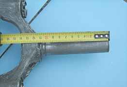 Штаны от Suntour XCM, ноги от RST 30mm