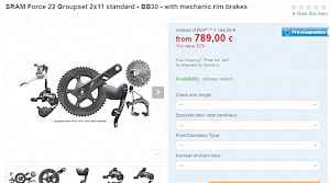 Sram Форс DoubleTap Ручка тормоза