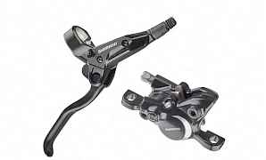 Гидравлические тормоза shimano M315 дисковые