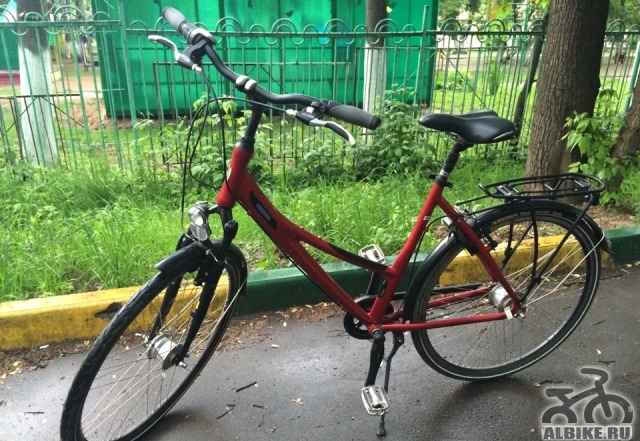 Женский городской велосипед helkama (новый)