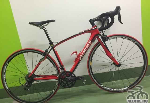 Шоссейный карбоновый велосипед Specialized рама XS