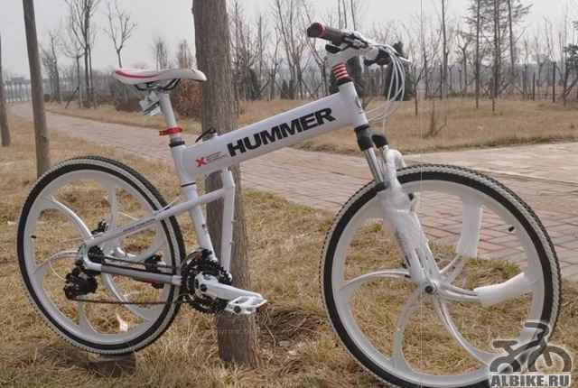 Хороший велосипед Хамер Q4 белый