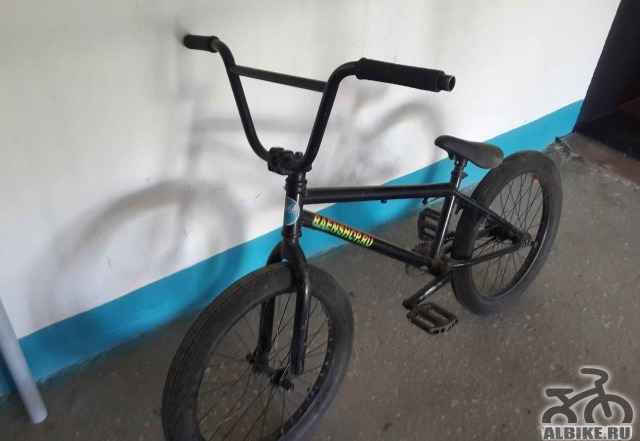 BMX Haro(кастом) черный + 2 пеги