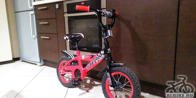 Детский велосипед stern рокет 12, красный