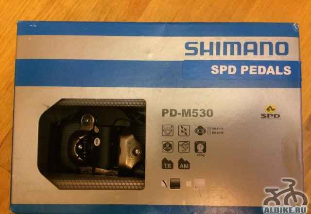 Контактные педали Shimano SPD M530 - Фото #1