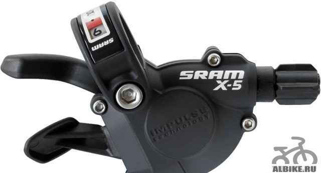 Манетка sram триггер X-5 задняя 9 ск