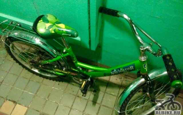 Велосипед детский зеленый Россия - Фото #1