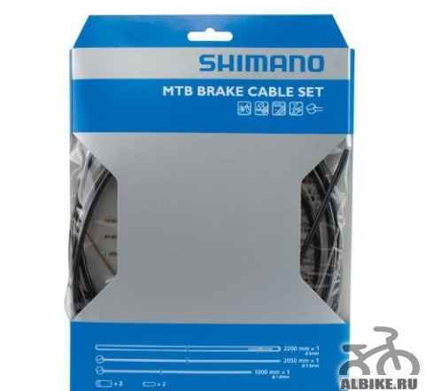 Трос+ оплетка Shimano MTB Brake Cable Set