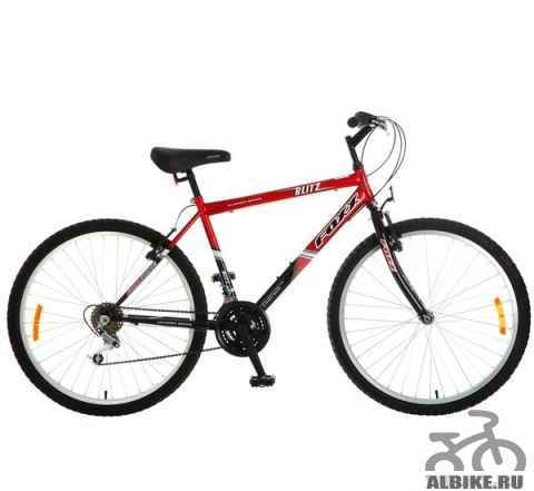 Велосипед горный, черный/красный, мужской - Фото #1