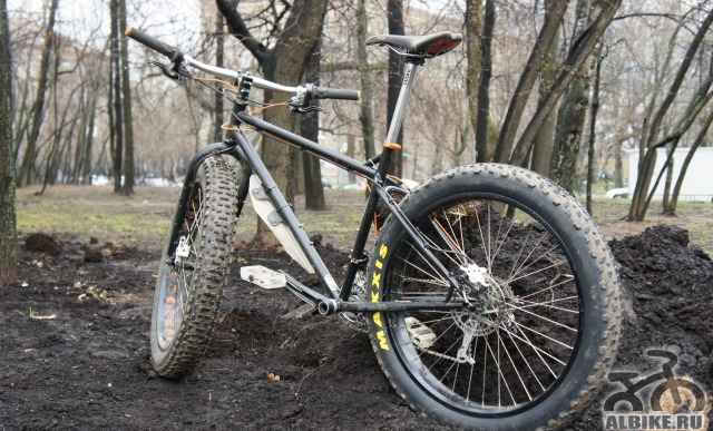 Фэтбайк (Fatbike) Surly Pugsley, 18", чёрный