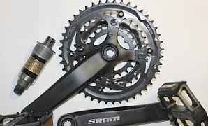 Система Sram Crank S650 C3.0+ педали+ каретка Б/У