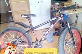 Продам новый fatbike danis джип среди велосипедов