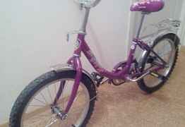 Продам велосипед для девочки 4-9 лет