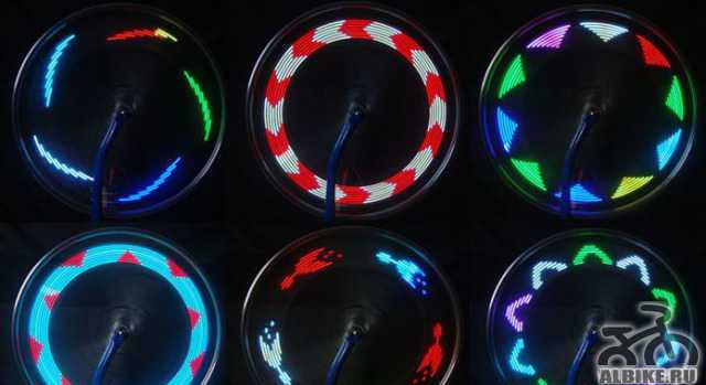 Уникальная Светодиодная подсветка колеса