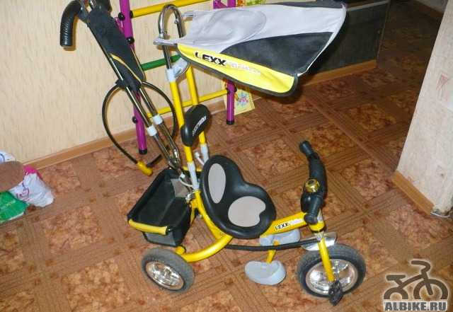 Детский трёхколёсный велосипед lexx trike