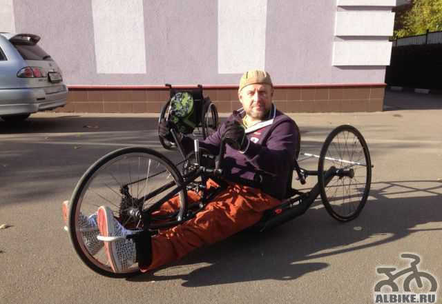 Хэндбайк, хендбайк, handbike. Ручной велосипед