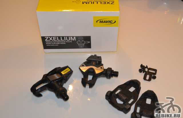 Педали контактные шоссе Mavic Zxellium Элит б/у