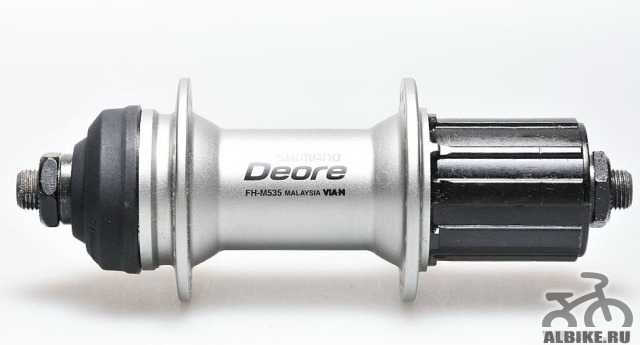 Втулка задняя Shimano Deore FH-M535 серебр