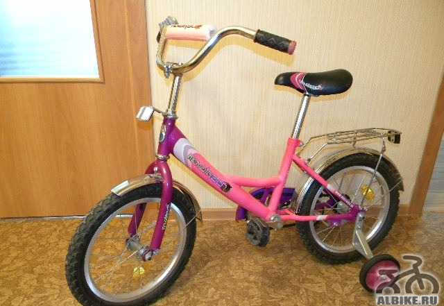 Велосипед детский Novatrack на возраст 4-7 лет