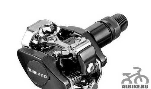 Педали Shimano M505 контакты + платформы для них