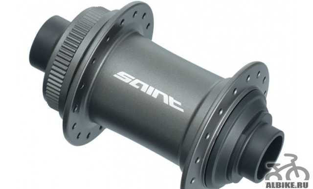 Втулка передняя shimano saint 20мм ось 36сп япония