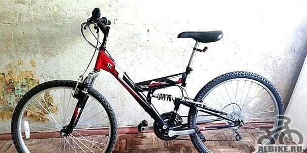 2 х амортизаторный велосипед